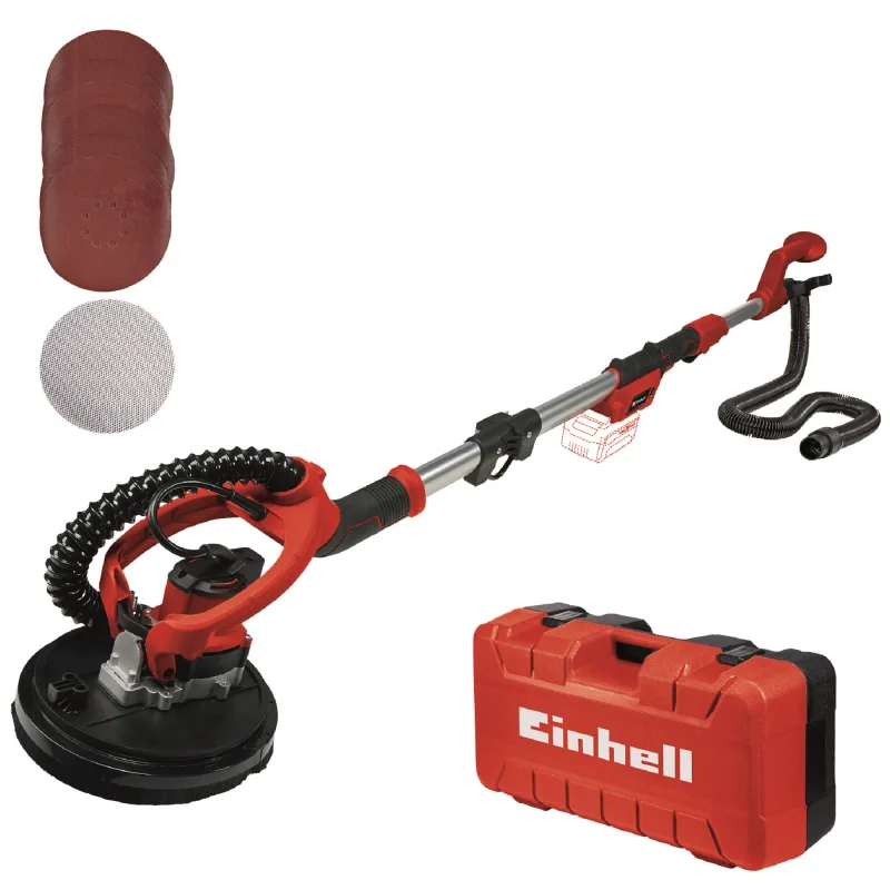 Pulidora de pared einhell expert tp-dw 18v + accesorios - sin batería - compatible con power x-change
