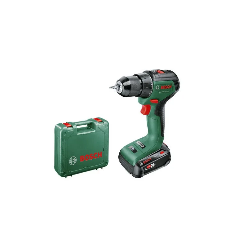 Taladro universal bosch de 18 v: compacto y potente, uso mixto.