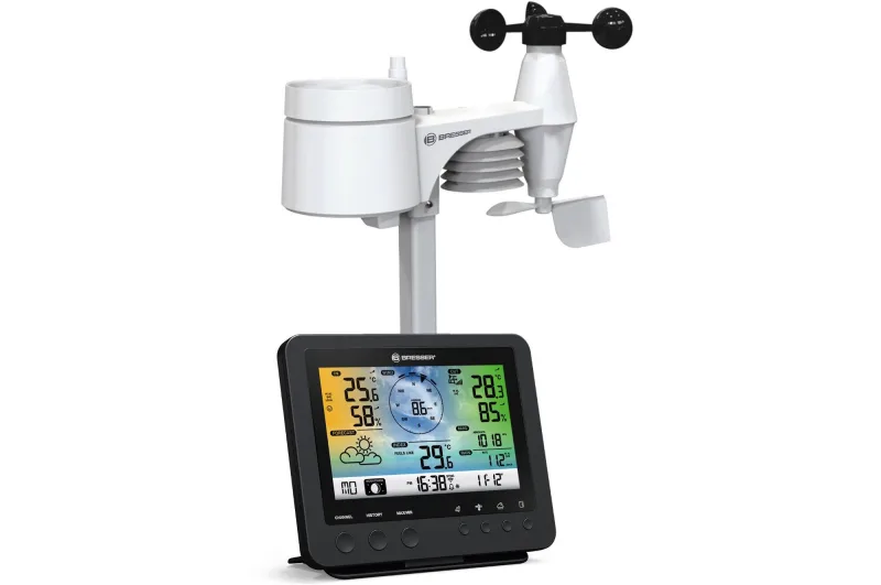 Estación meteorológica wifi 5 en 1 bresser