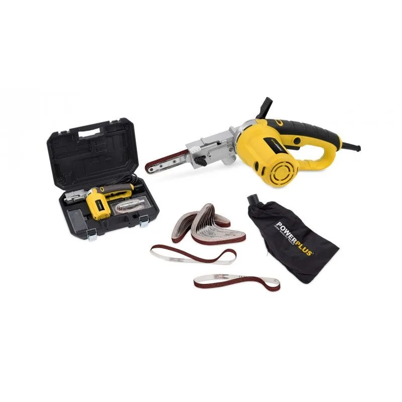 Powerplus powx139 lijadora de banda 400w