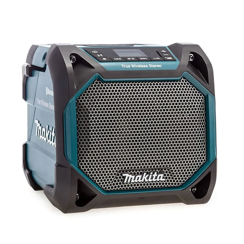 Makita dmr 203 z haut-parleur bluetooth sans fil 12 v 18 v ip64 solo - sans batterie, sans chargeur