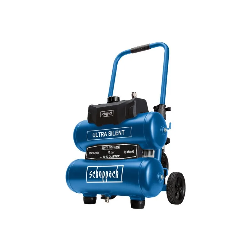 Compresor scheppach hc20si-twin 20l - 750w - 5906145901