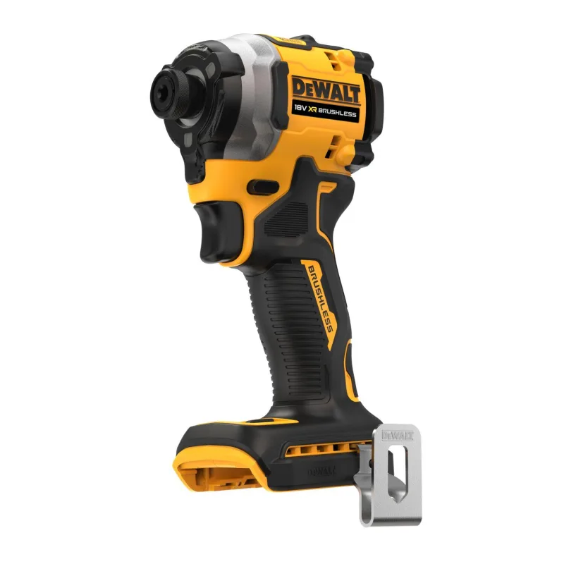 Atornillador de impacto a batería dewalt 18v brushless - sin bateria - maletín tstak, clip cinturón - dcf850nt-xj