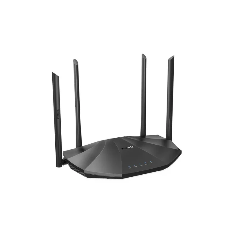 Tenda ac19 router inalámbrico gigabit ethernet doble banda (2,4 ghz / 5 ghz) 4g negro