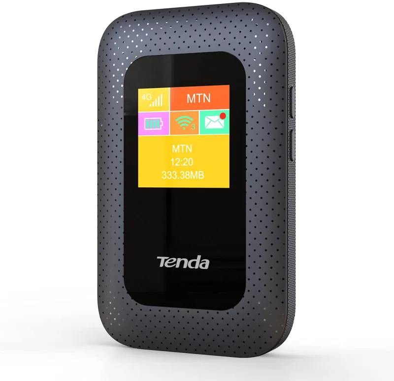 Tenda 4g185 v2.0 router inalámbrico banda única (2,4 ghz) 4g negro
