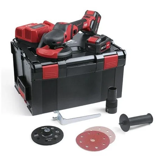 Juego de amoladora 125 18.0-ec/5.0 set supraflex 18v flex - 504157