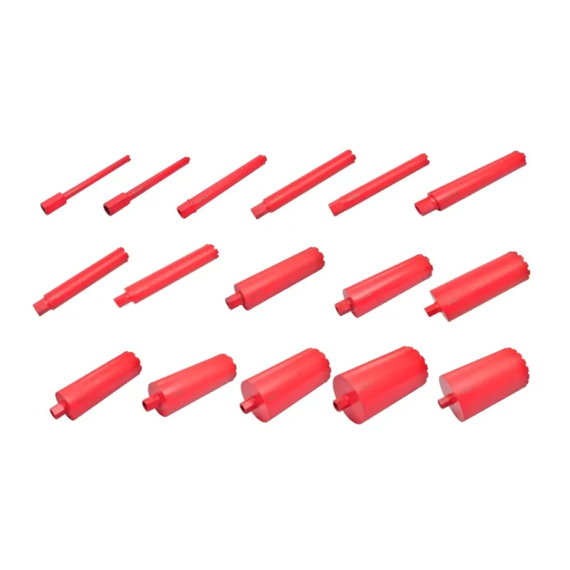 Set de brocas de diamante para perforación en seco / húmedo vidaxl