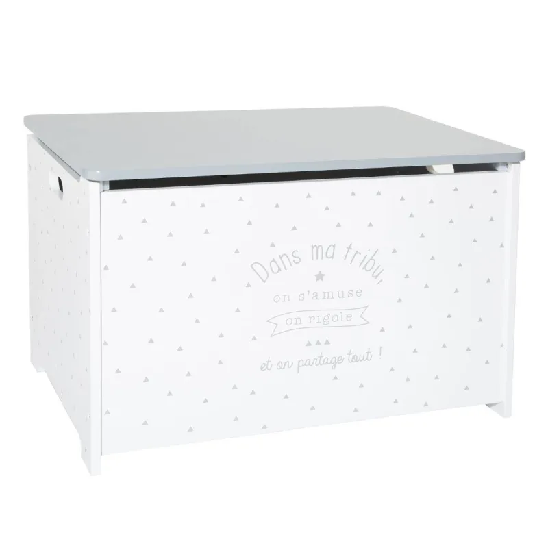 Atmosphera - caja de juguetes - blanca y gris