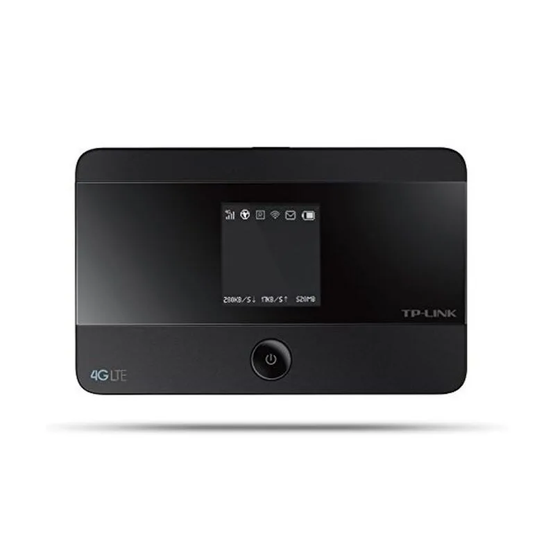Router 4g lte-wifi dual portátil tp-link m7350 150 mbps/50 mbps 2.4 ghz/5 ghz 2000 mah negro