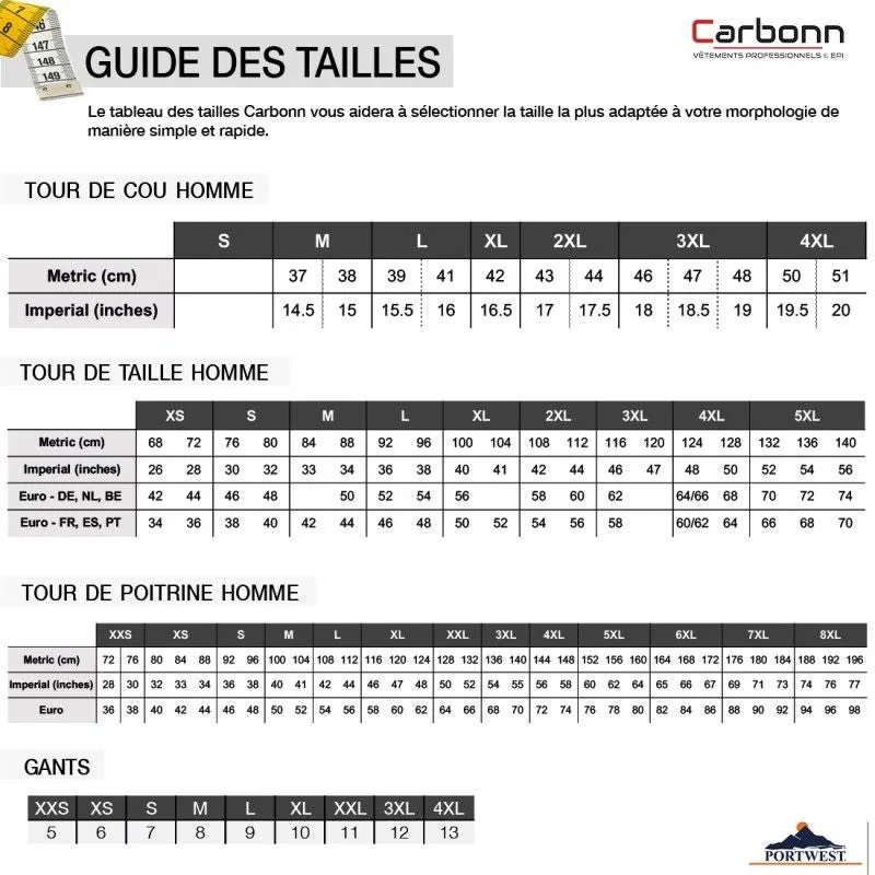 Mono de trabajo aberdeen ignífugo industrias offf-shore portwest ff50