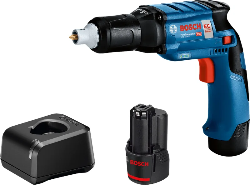 Atornillador a batería bosch professional 12v brushless - 2 baterias - gtb 12v-11 professional