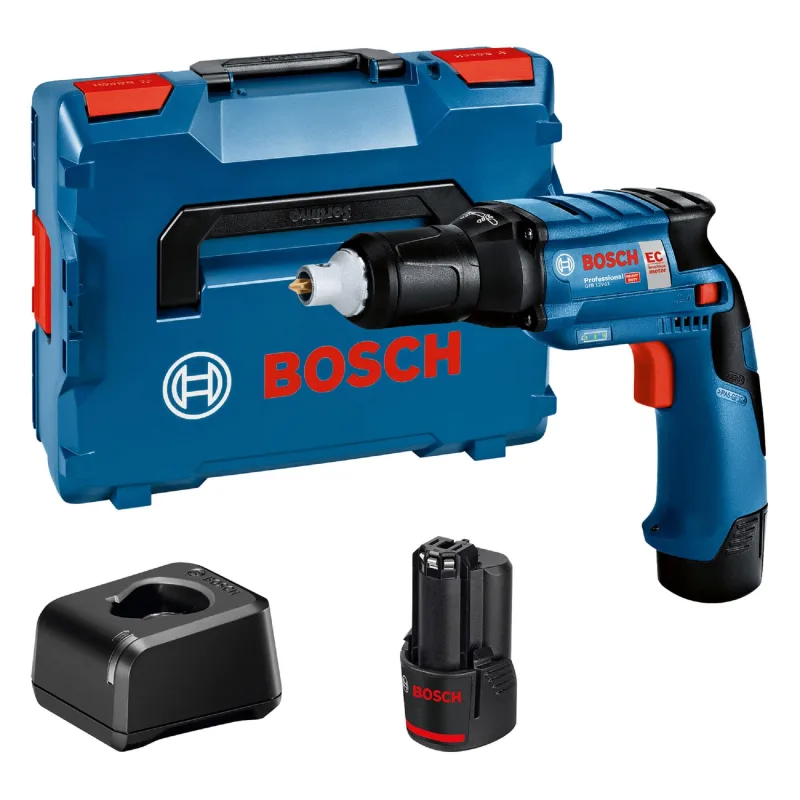 Atornillador a batería bosch professional 12v brushless - 2 baterias - gtb 12v-11 professional