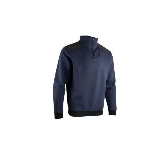 Sweat col camionneur bicolore - bogota - lma - 8086-l