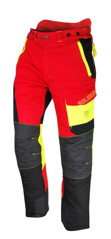Pantalon comphy - rouge cl1 type a - solidur - copare-m