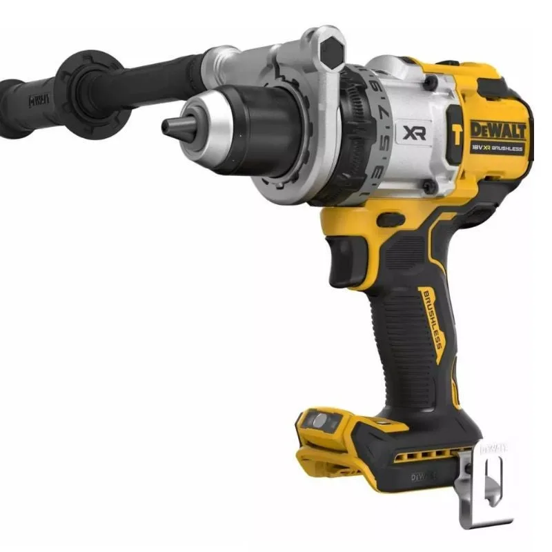 Perceuse, visseuse à percussion 18v brushless - dewalt - avec 2 batteries 18v 5.0ah - coffret - dcd1007h2t-qw
