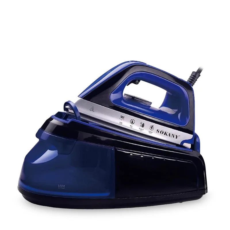 Centro de planchado vapor 2400w, 1.2l, de teflón. función control power, vapor ajustable, vertical.