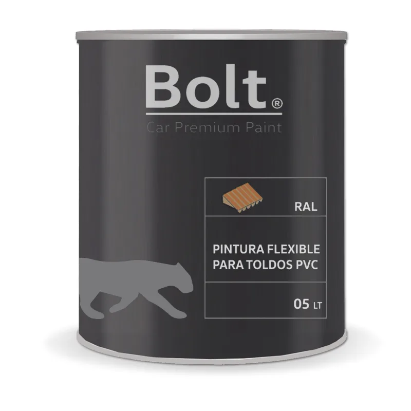 Pintura flexible para toldos pvc carta ral 5 lt (ral 7043 gris tráfico b)