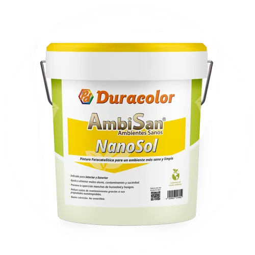 Pintura fotocatalítica al silicato ambisan nanosol - 12 litros