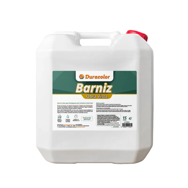 Plastidur barniz para fachada de obra vista al agua - 15 litros