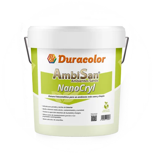 Pintura fotocatalítica ambisan nanocryl - 12 litros