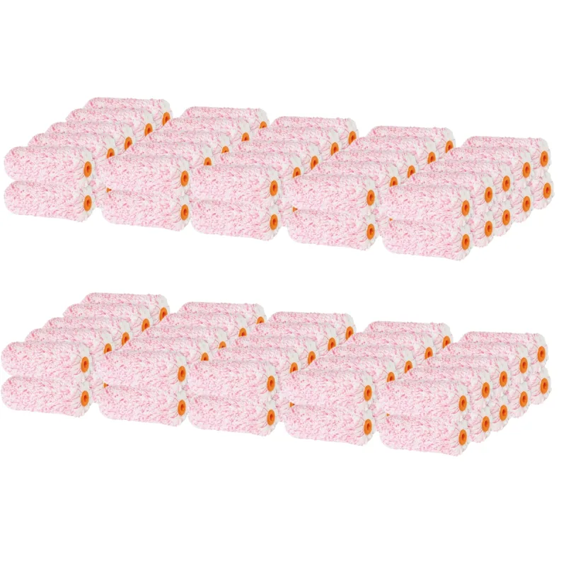 Pack 100 recambios mini microfibra seda 10 cm