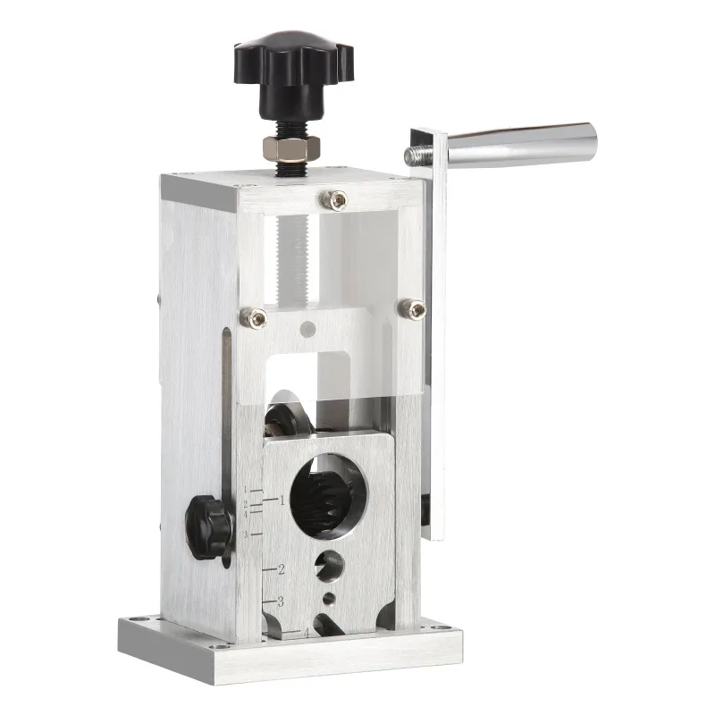 Desforradora manual succebuy 1,5-40mm,desforradora de cobre,manivela o perforadora,marco de aluminio portátil para reciclaje cobre