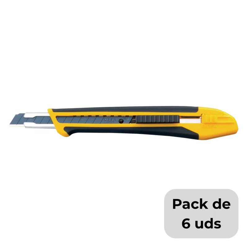 Packs de 6 cúteres de 9mm olfa xa-1