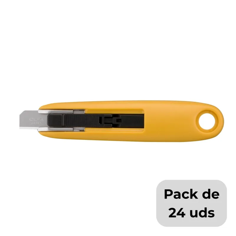 Packs de 24 cúteres de seguridad olfa sk-7