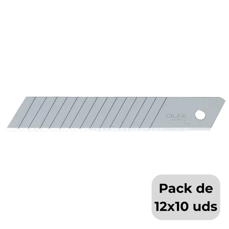 Packs de 12 cuchillas de 18mm olfa lbd-10