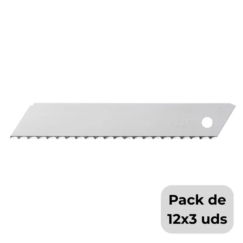 Packs de 12 cuchillas de 18mm olfa lwb-3b
