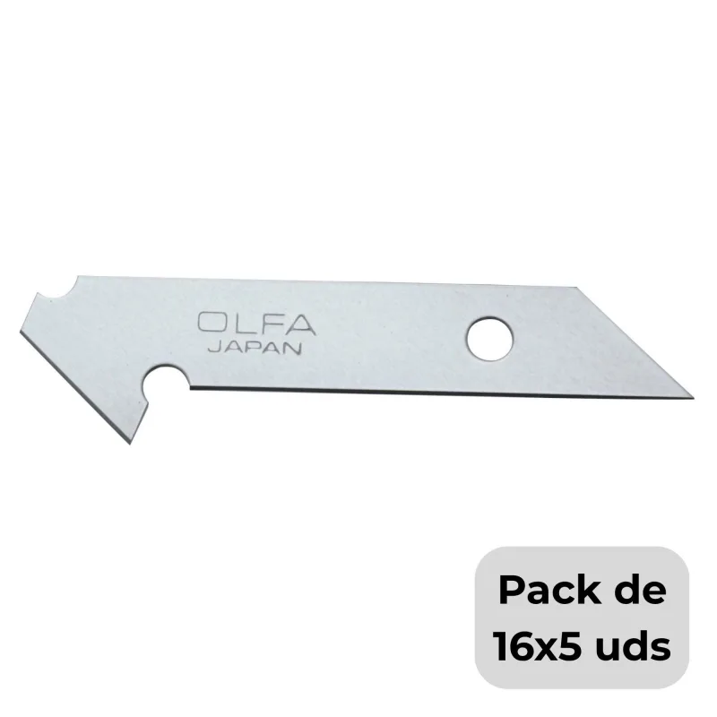 Packs de 16 cuchillas para cúter pc-s olfa pb-450