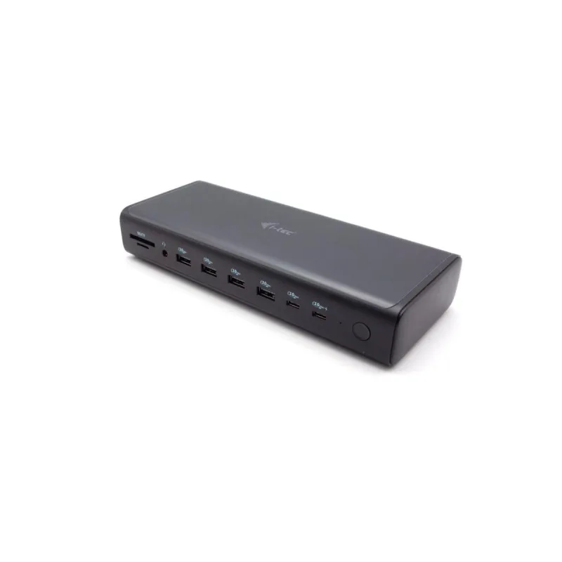 I-tec ca6monitordockpdit base para portátil y replicador de puertos alámbrico usb 3.2 gen 1 (3.1 gen 1) type-c negro