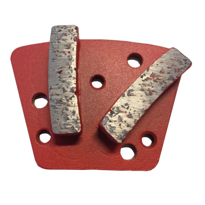 Pack 3 segmento diamantado para recubrimientos finos y adhesivos pcd split - pieza de diamante para el pulido de suelos medios