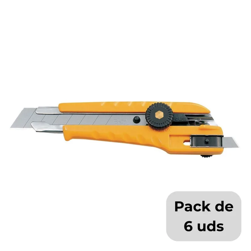 Packs de 6 cúteres de 18mm olfa l-3