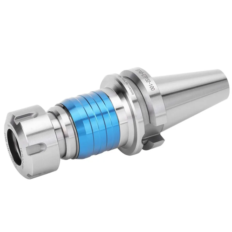 Cono de sujeción para fresadora cnc bt40 con tensor y compresión de roscas
