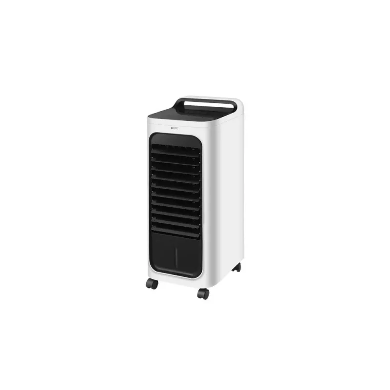 Climatizador evaporativo remolino blanco/negro 3velocidades 6litros humificador oscilante acumula frio