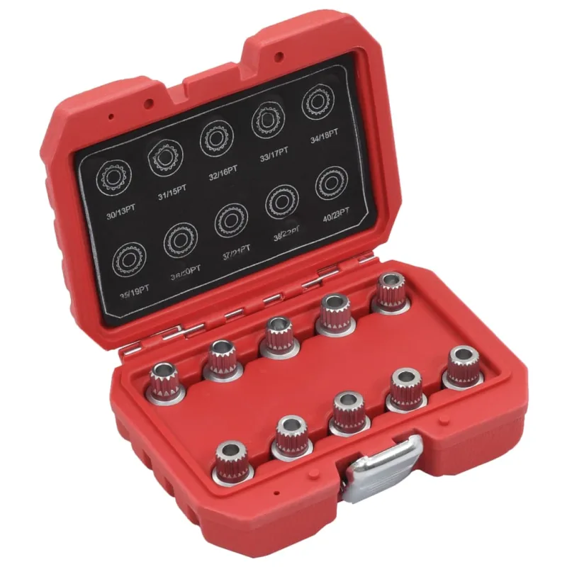 Juego de 10 llaves para tuercas de seguridad de rueda para bmw