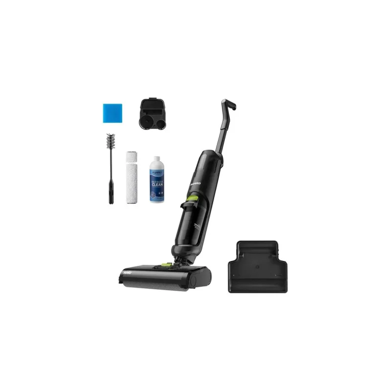 Eureka new400 aspiradora de pie y escoba eléctrica batería seca y húmeda sin bolsa negro