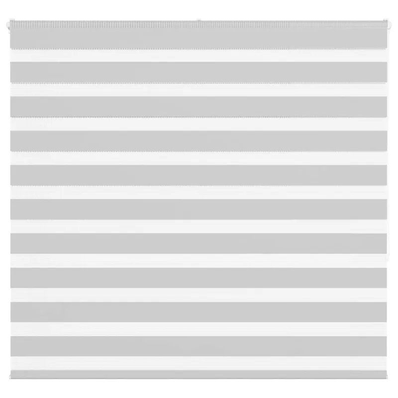 Tejido para estor cebra gris claro ancho 160,9 cm poliéster