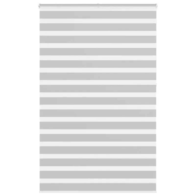 Tejido para estor cebra gris claro ancho 145,9 cm poliéster