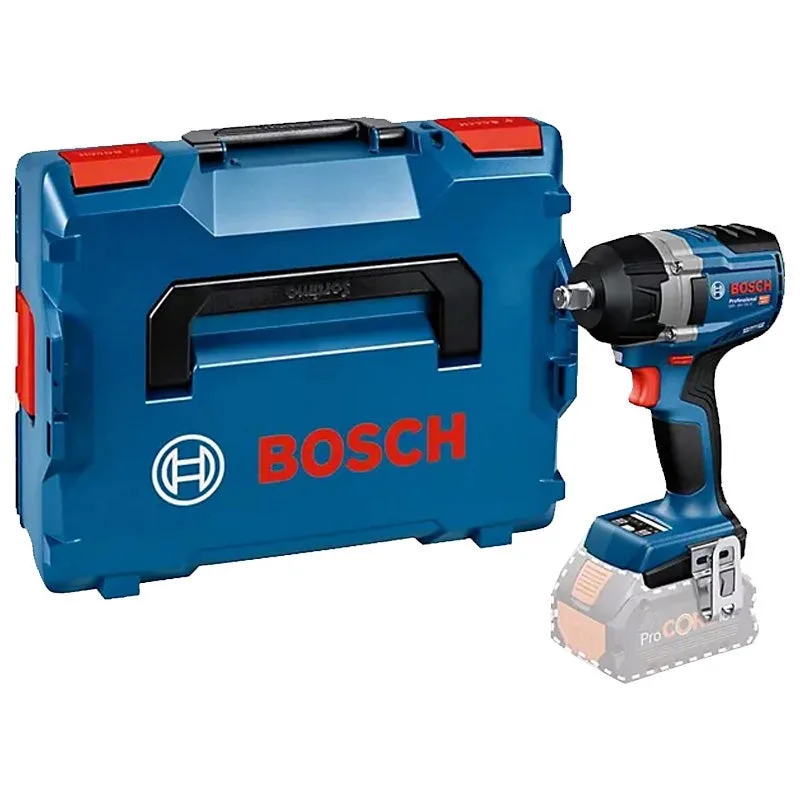 Bosch professional 18v system cordless impact wrench gds 18v-750 c including l-boxx (without battery/charger)