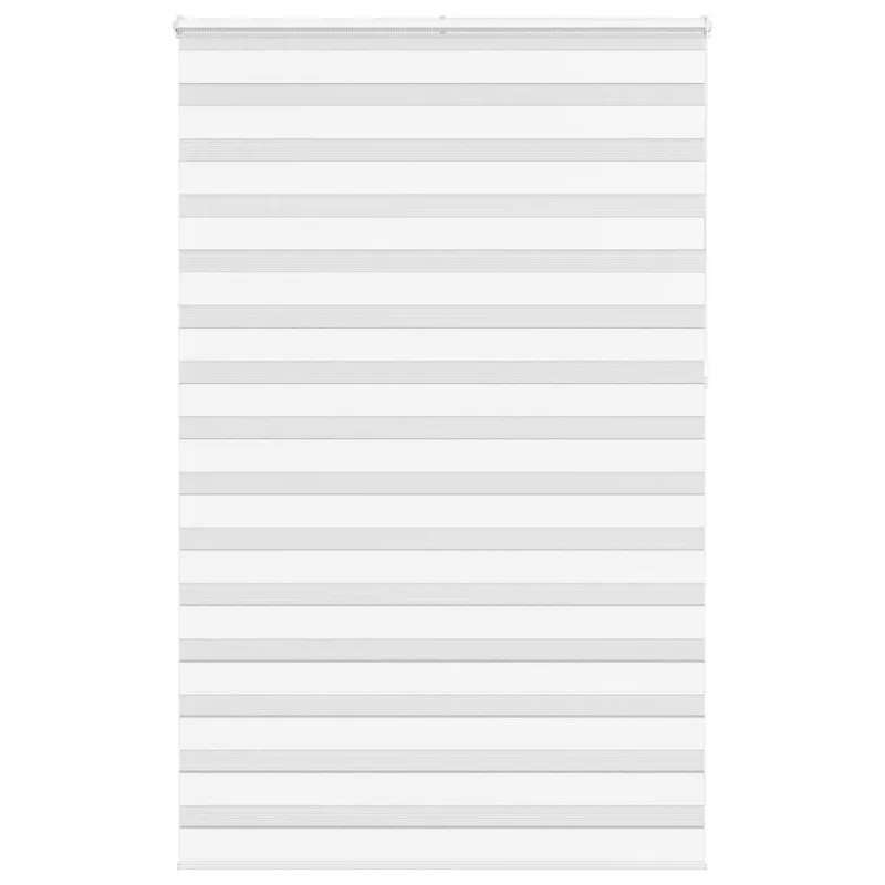 Estor cebra blanco 150x230 cm ancho tejido 145,9 cm poliéster