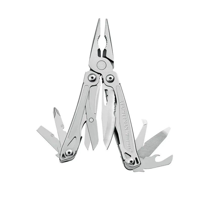 Leatherman multitool wingman black/silver (x14) alicates