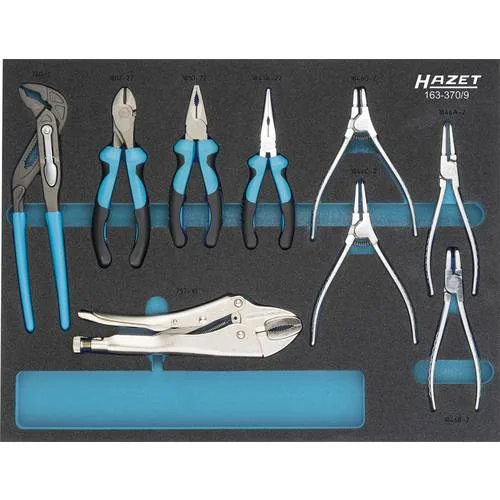 Hazet jeu de pinces 163-370/9 ∙ 9 pièces