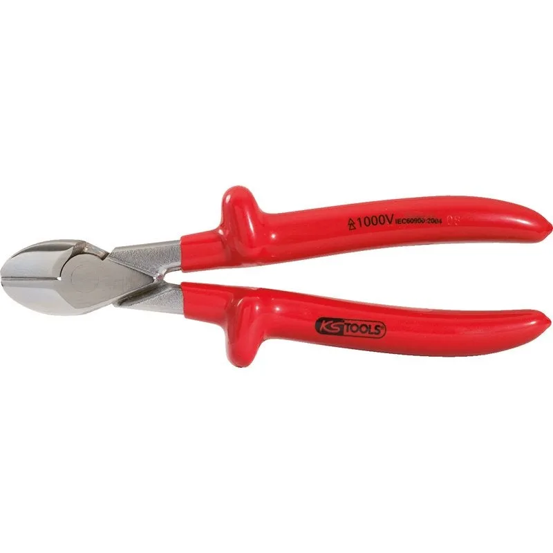 Ks tools pinces coupantes diagonales grande capacité 1000v, 205 mm
