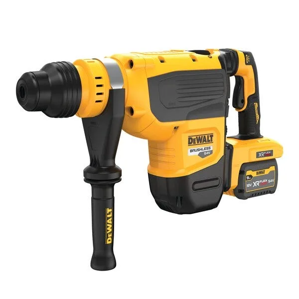 Sds-max flexvolt 54v dewalt 13,3j + 2 baterías de 3ah - dch735x2-qw