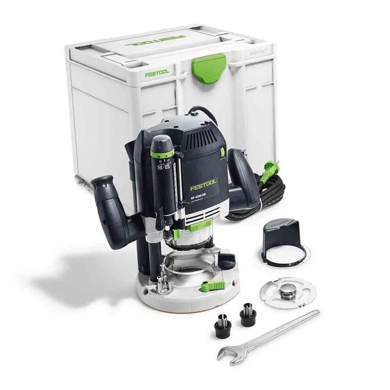Of 2200 ebq-plus 2200w router - festool - con accesorios y systainer - 576215