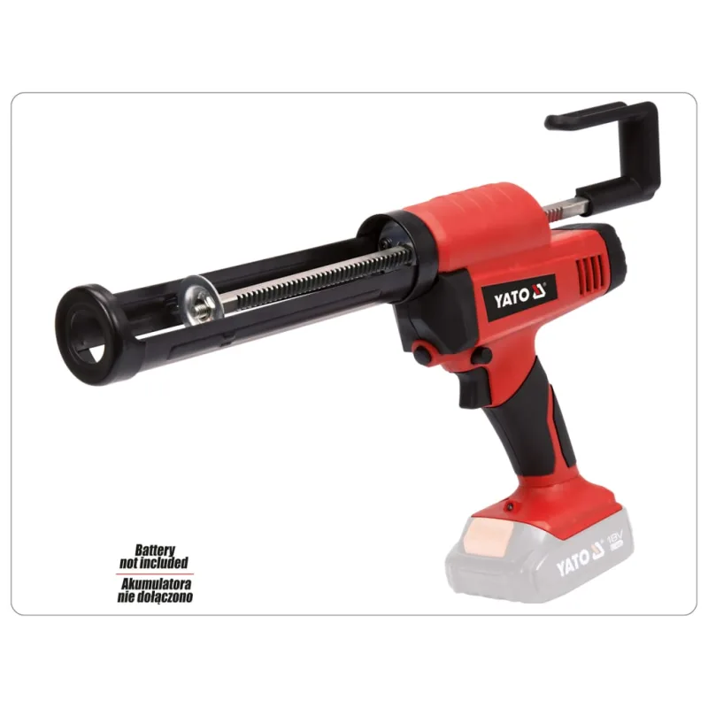 Pistola de calafateo sin batería yato de 18 v
