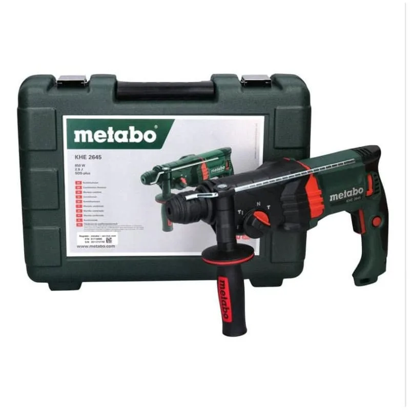 Khe 2645 juego de martillos cinceladores sds plus con cable