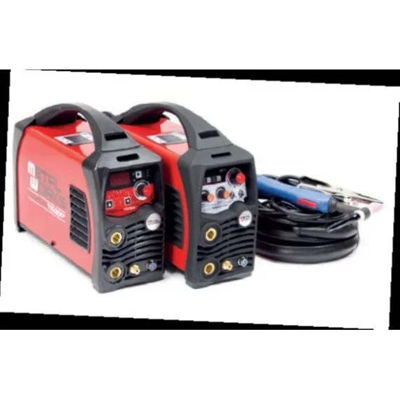 Soldadora inverter tig premium tig 200 hf - soldadura versátil | metalworks